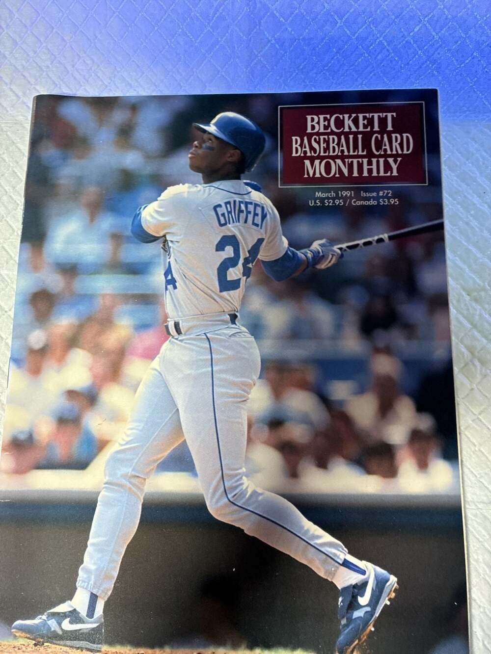 Beckett Baseball Card Monthly Magazine, March 1991, Issue #72, Ken Griffey Jr. C